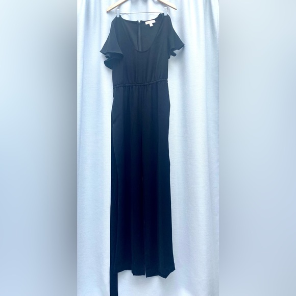 Micheal Kors ~ Black Jumpsuit ~ size Large - Picture 5 of 6